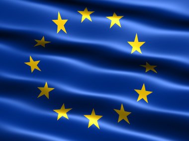 Flag of the European Union clipart