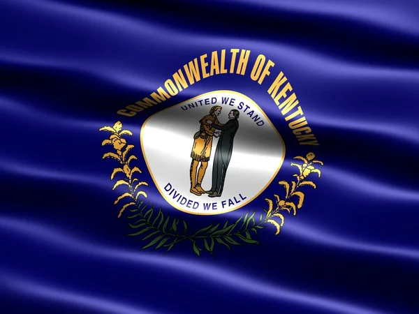 Флаг штата Кентукки — стоковое фото