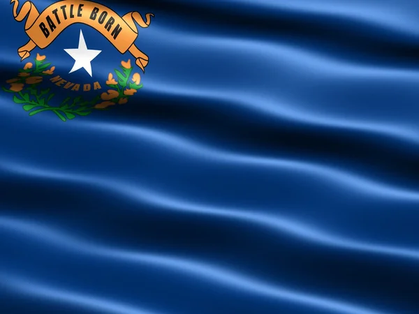 Флаг штата Невада — стоковое фото