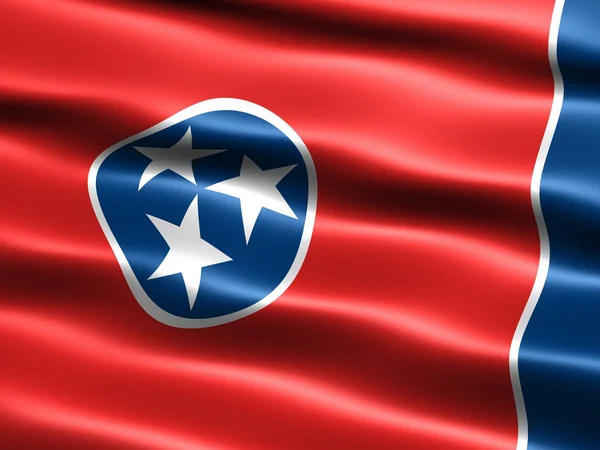 Flagge des Bundesstaates Tenessee — Stockfoto
