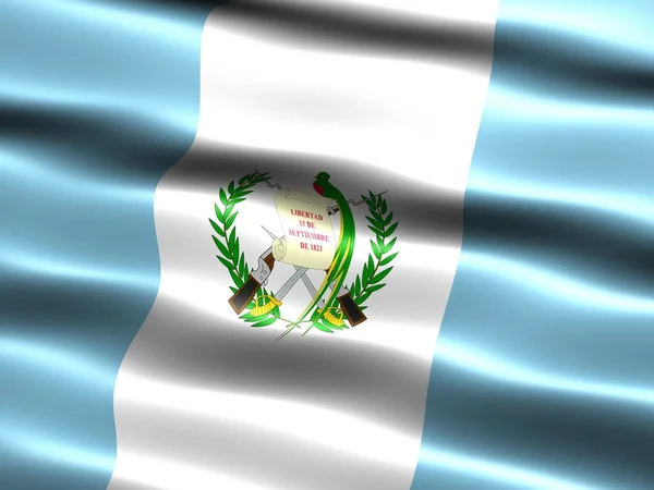 グアテマラの国旗 — ストック写真