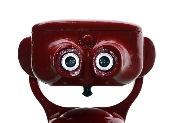 stock image Red tourist binocular robot