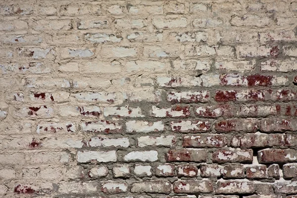 Mur de briques vieilli — Photo