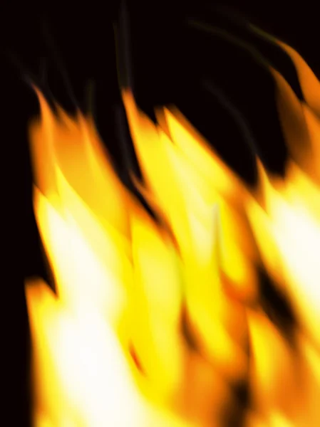 Požární fllames — Stock fotografie