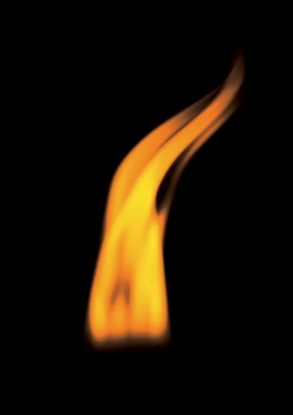 火 fllames — 图库照片