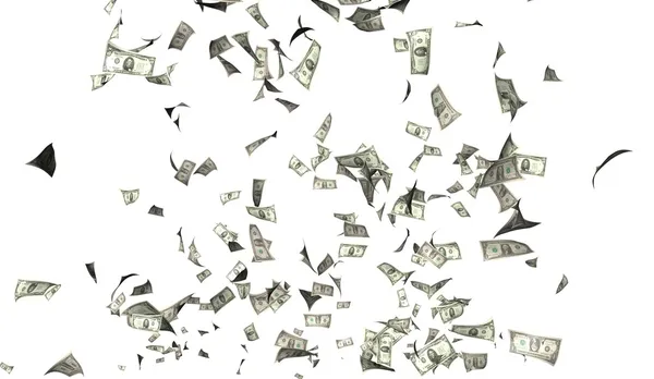 Flying money — Stock Photo, Image
