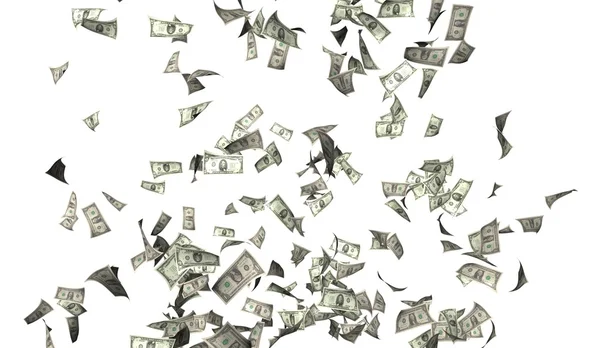 Flying money — Stock Photo, Image