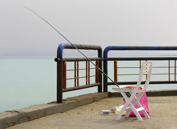Cadeira de pescador — Fotografia de Stock