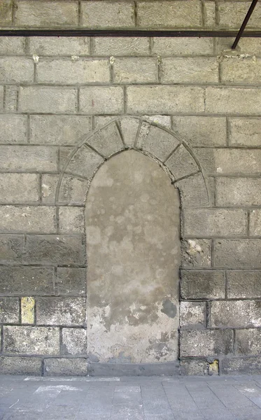 Mittelalterliche alte Mauer — Stockfoto