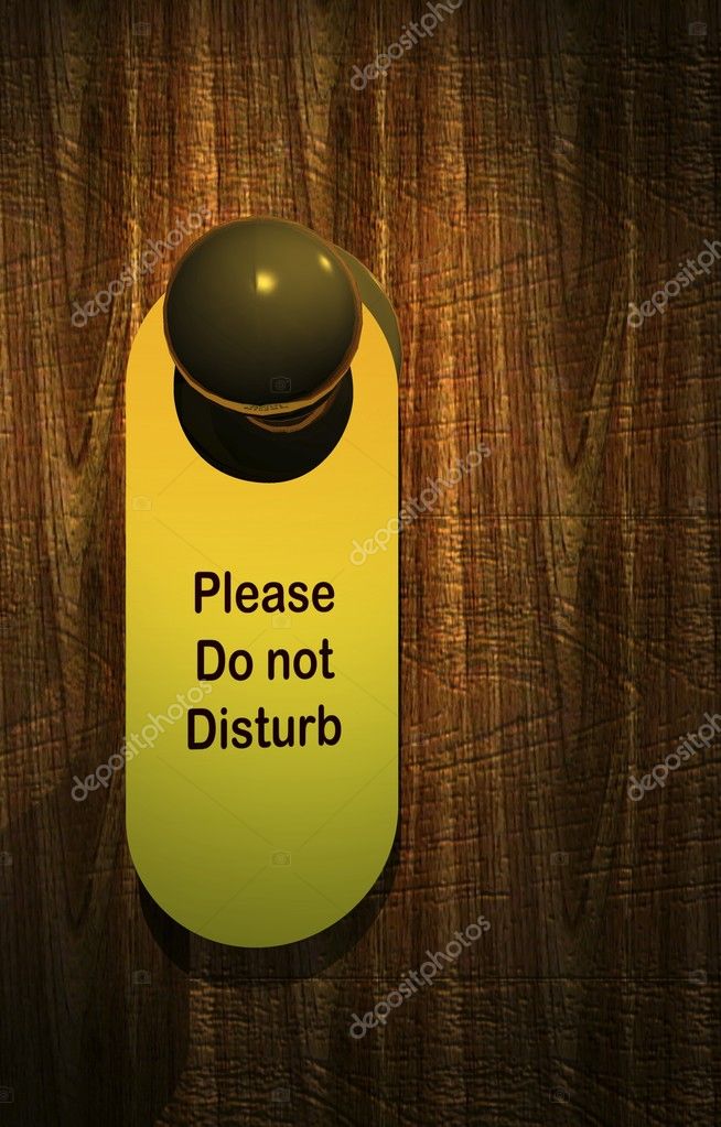 Please don't disturb — Stock Photo © GNBDesigns #2866263