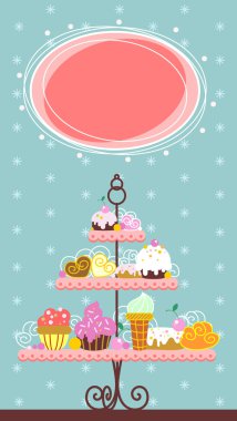 Fine Dessert Banner clipart