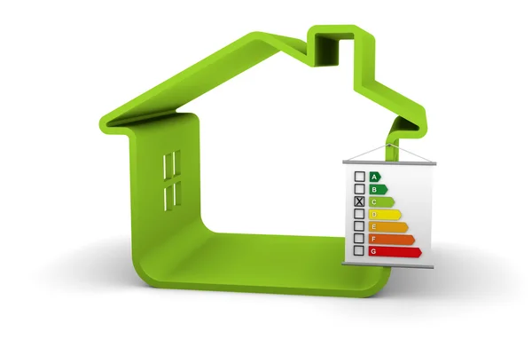 Gebäudeenergieeffizienz c — Stockfoto