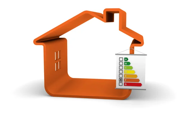 Energieeffizienz von Gebäuden — Stockfoto