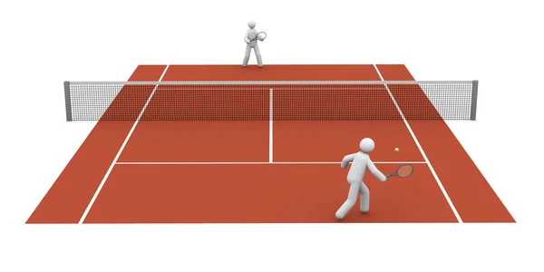 stock image Tennis match