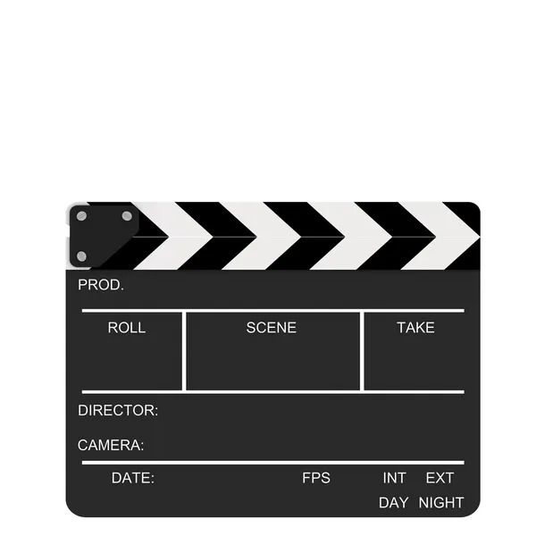 Closed Clapboard (action) — Stock Photo, Image