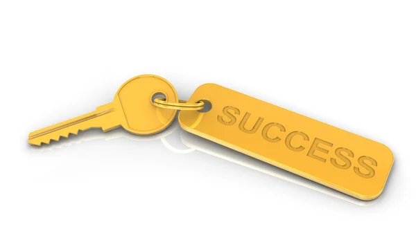 Başarının altın anahtarı — Stok fotoğraf