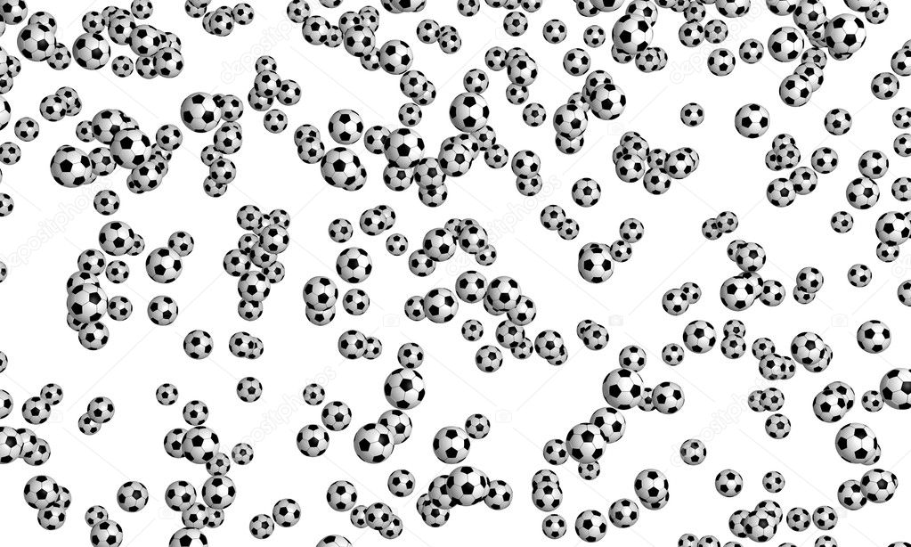 Soccer Balls Rain