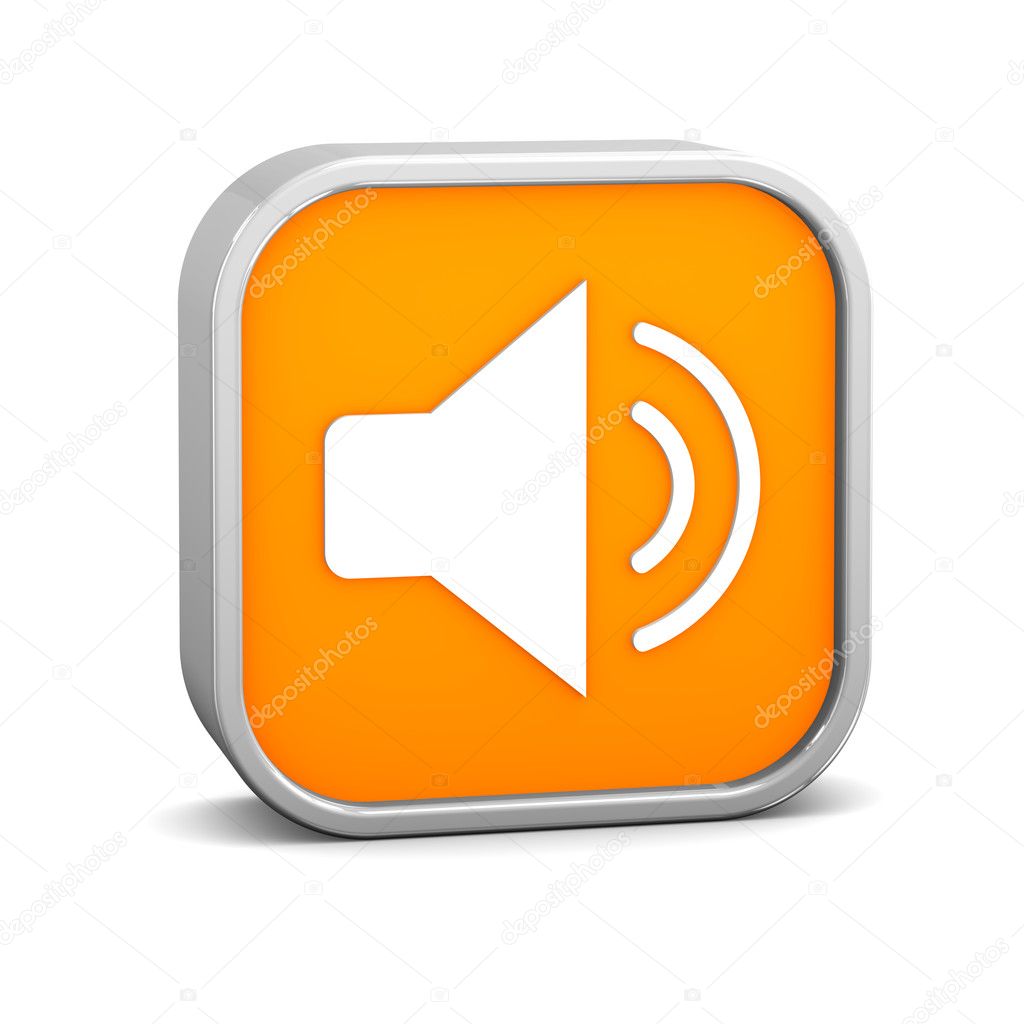 Orange Enable Audio Sign