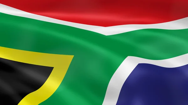 Vlag van Zuid-Afrika — Stockfoto