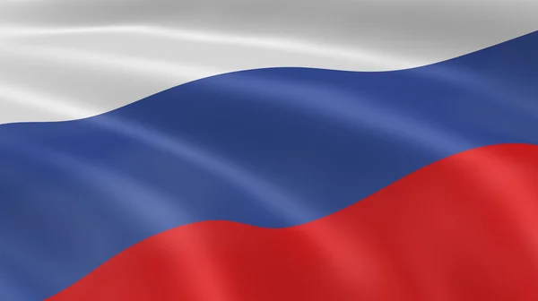 Russische vlag — Stockfoto