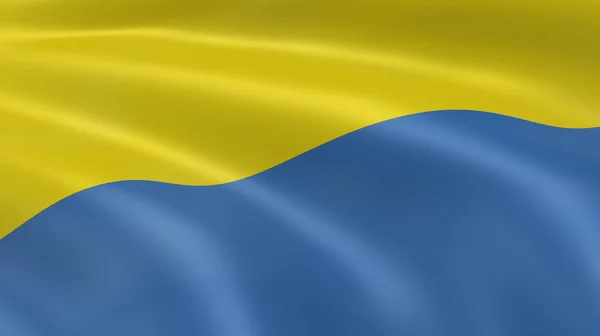 Ukrainsk flagg – stockfoto