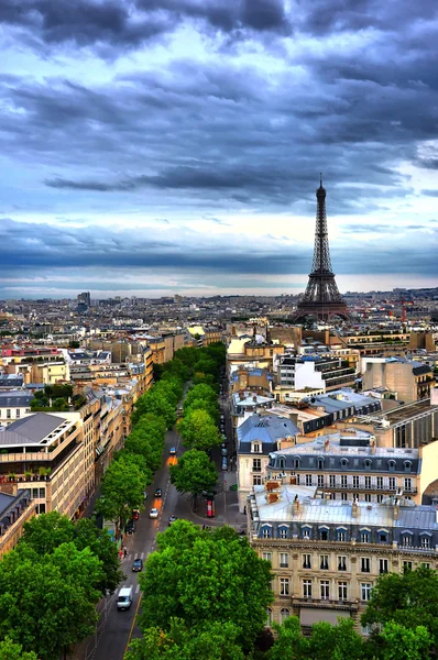 Torre Eiffel HDR — Foto Stock