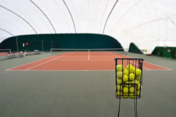 Tennisbaan Stockfoto