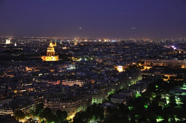 Paryż nocą — Zdjęcie stockowe