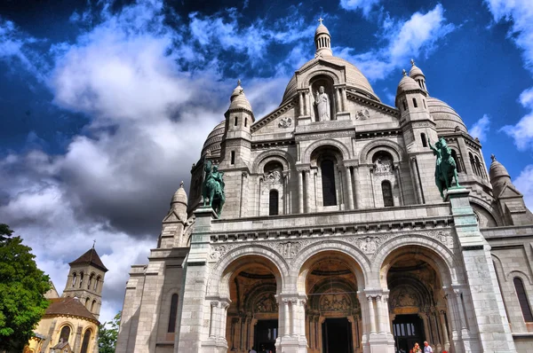 Basilique du Sacre-Coeur Montmartre — Stock fotografie