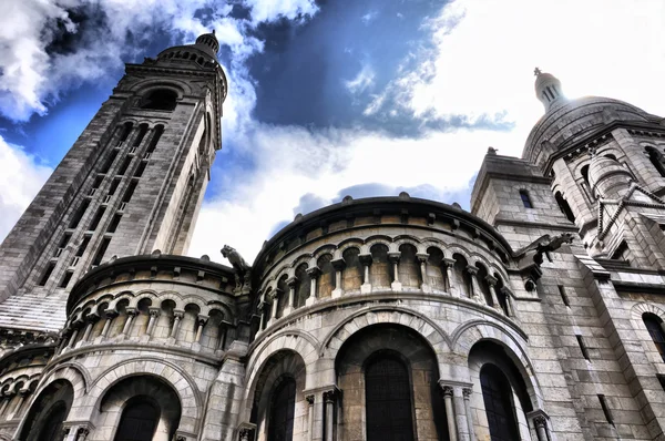Basilique du Sacre-Coeur Montmartre — Stock fotografie