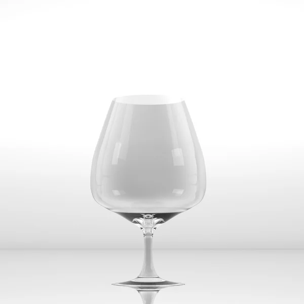 Pure glass for wine or whisky — Stock Photo, Image