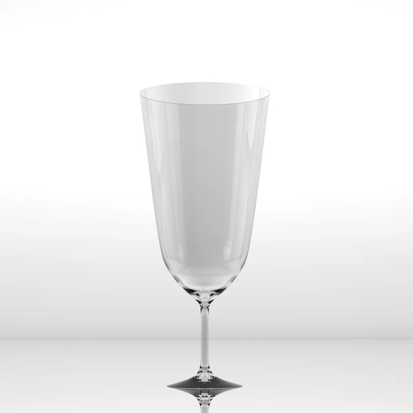 Bira ya da soda için saf cam — Stok fotoğraf