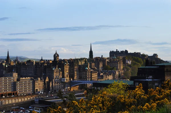 Vista sulla città di Edimburgo — Foto Stock