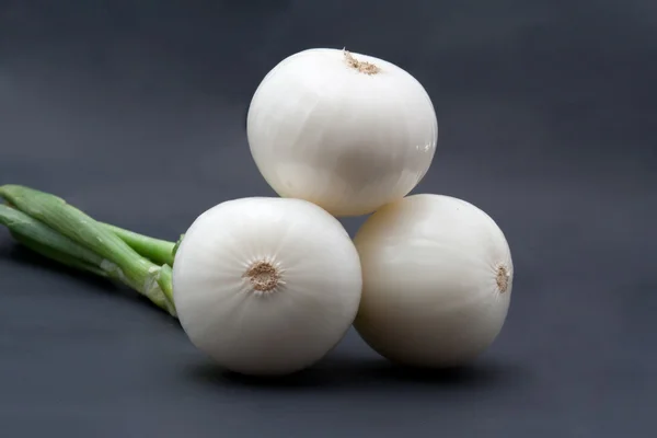 Cebollas blancas frescas — Foto de Stock