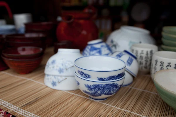 Tea utensils — Stock Photo, Image