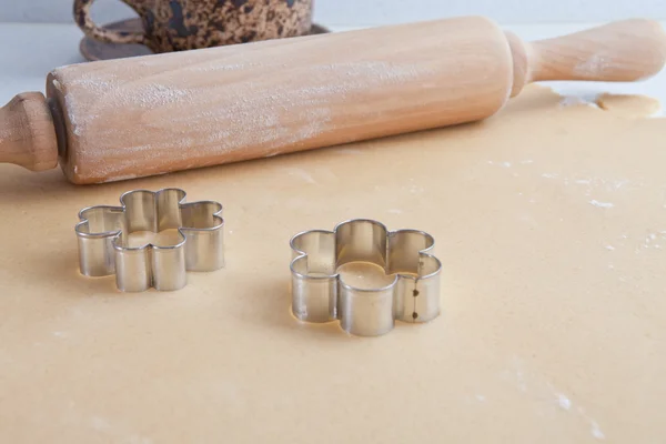 stock image Baking cookies at home