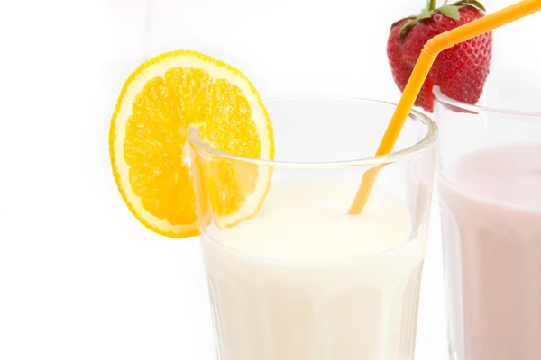 Йогуртовый напиток — стоковое фото