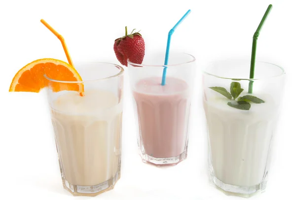 酸奶饮料 图库图片