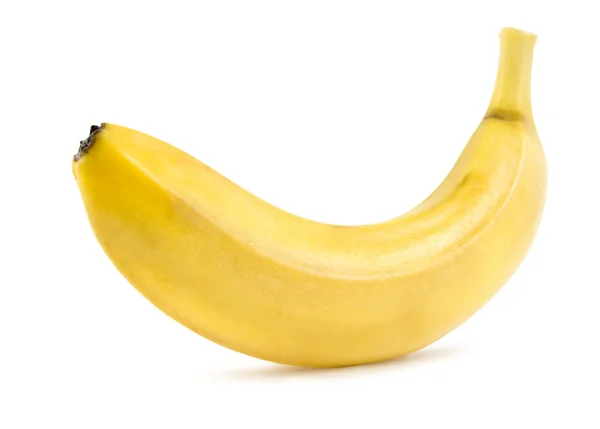 Dojrzałych bananów na białym tle — Zdjęcie stockowe