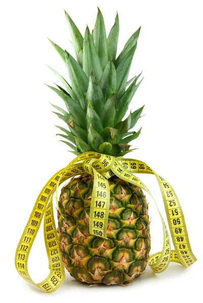 Olgun sulu pineappl — Stok fotoğraf