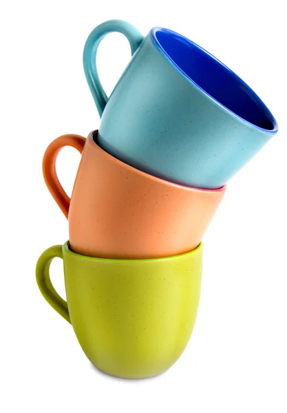Tres copas varicolores — Foto de Stock