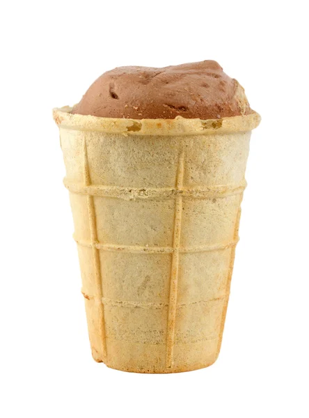 茶色のアイス クリーム — ストック写真