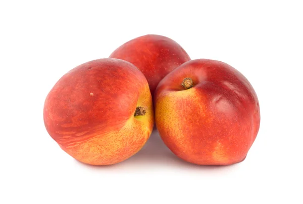 Tre persika — Stockfoto