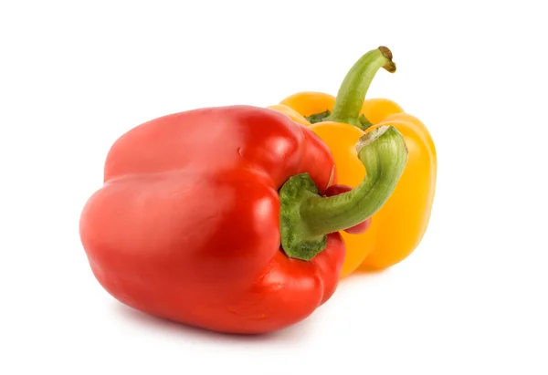 Yellow and red pepper — Stock Photo, Image