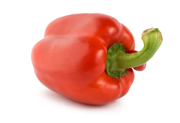 Röd paprika isolerade — Stockfoto