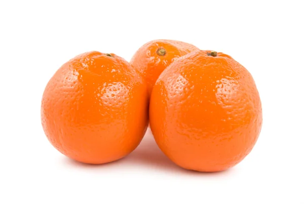 Três laranja madura — Fotografia de Stock