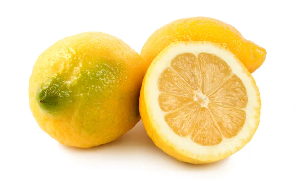 3 익은 레몬 — 스톡 사진