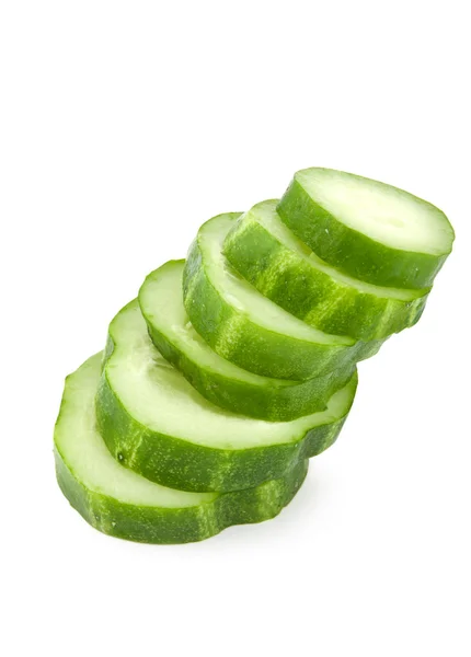 Fresh cut cucumber — Stock Photo, Image