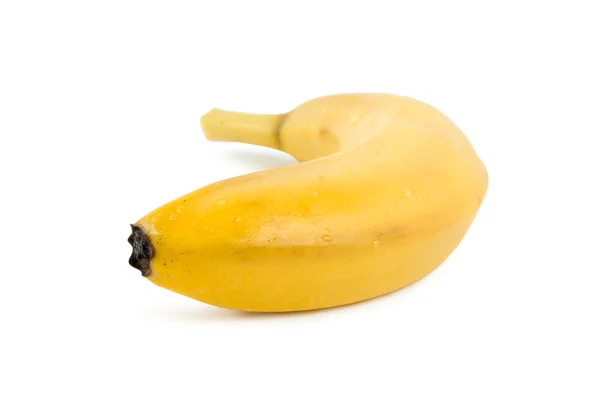 Banana isolata — Foto Stock