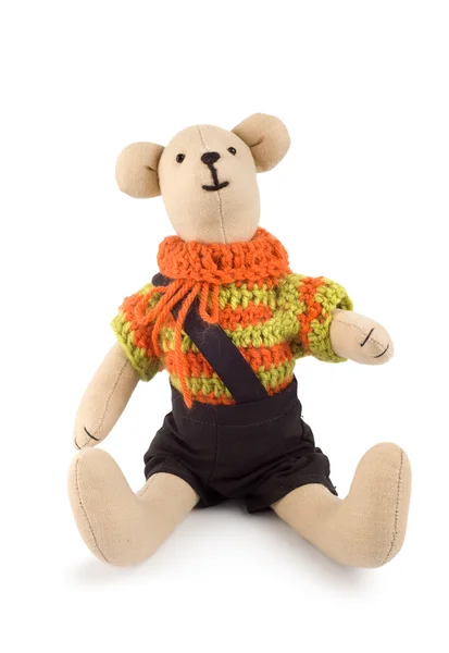 Urso de brinquedo macio — Fotografia de Stock